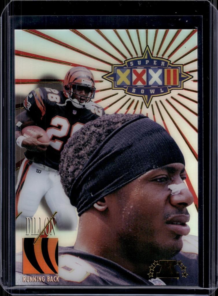 COREY DILLON 1998 COLLECTORS EDGE SUPER BOWL XXXII HOLO INSERT: NEAR MINT OR BETTER CONDITION