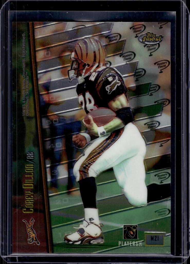 COREY DILLON KORDELL STEWART 1998 TOPPS FINEST MYSTERY DUALS: NEAR MINT OR BETTER CONDITION