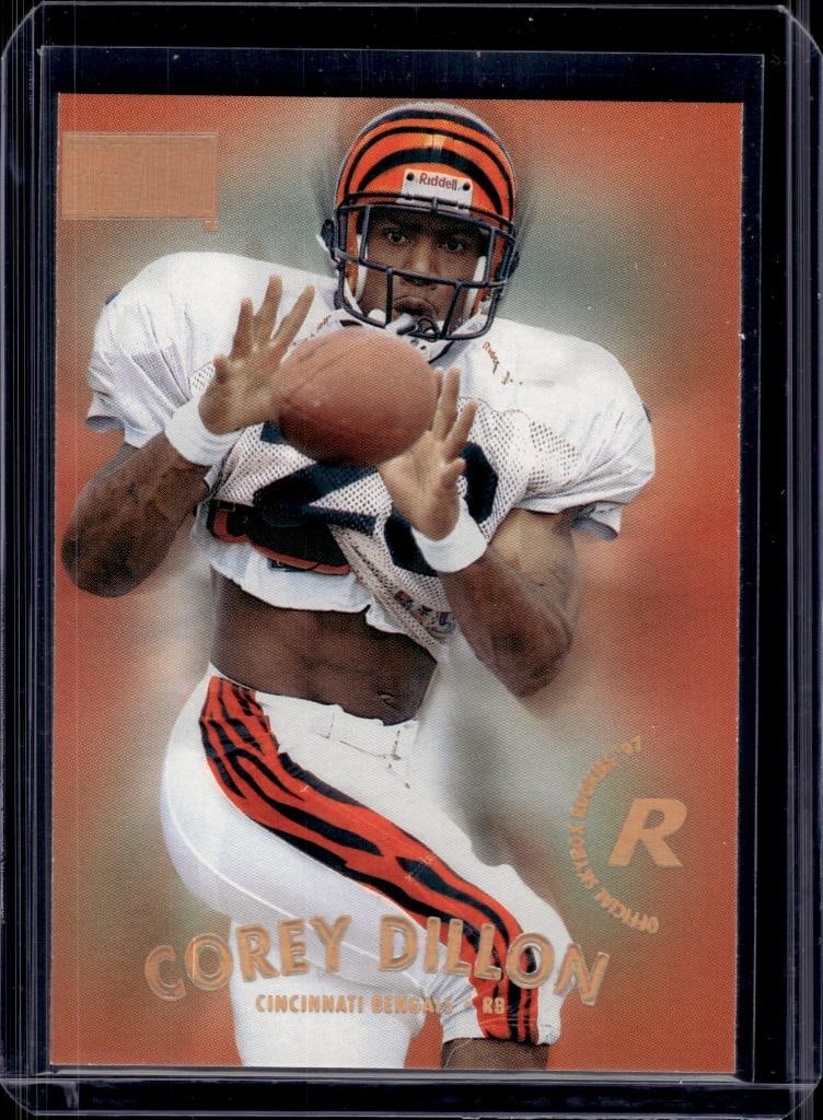 COREY DILLON 1997 SKYBOX PREMIUM ROOKIE CARD: NEAR MINT OR BETTER CONDITION