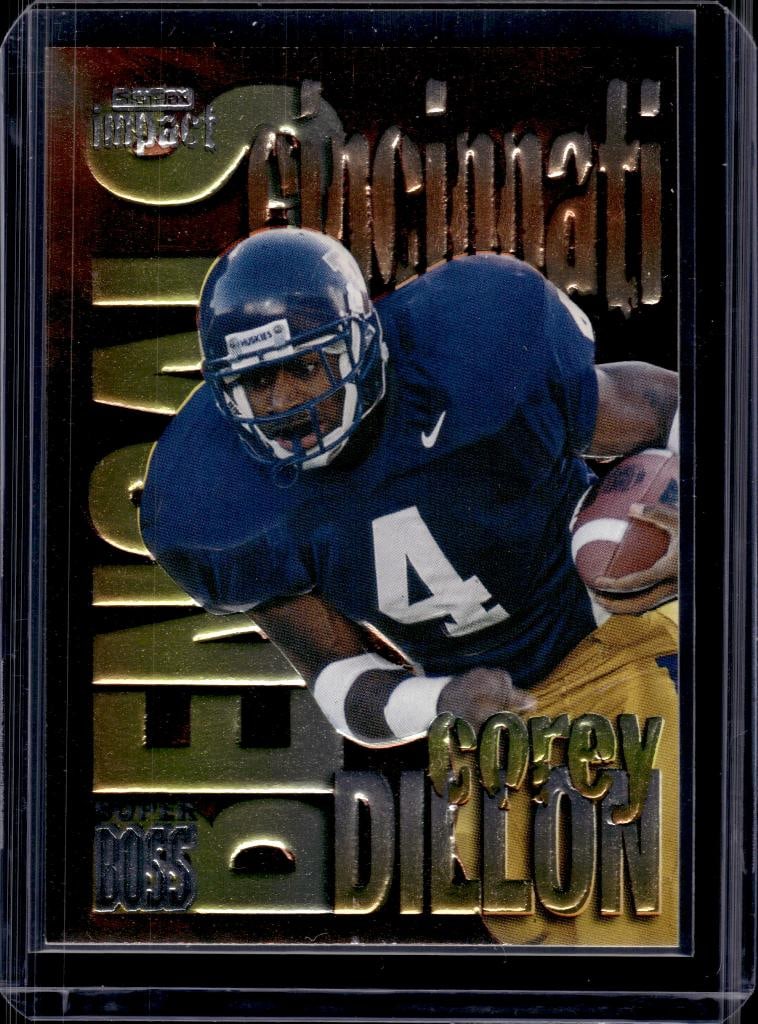COREY DILLON 1997 SKYBOX IMPACT SUPER BOSS ROOKIE CARD SP: NEAR MINT OR BETTER CONDITION