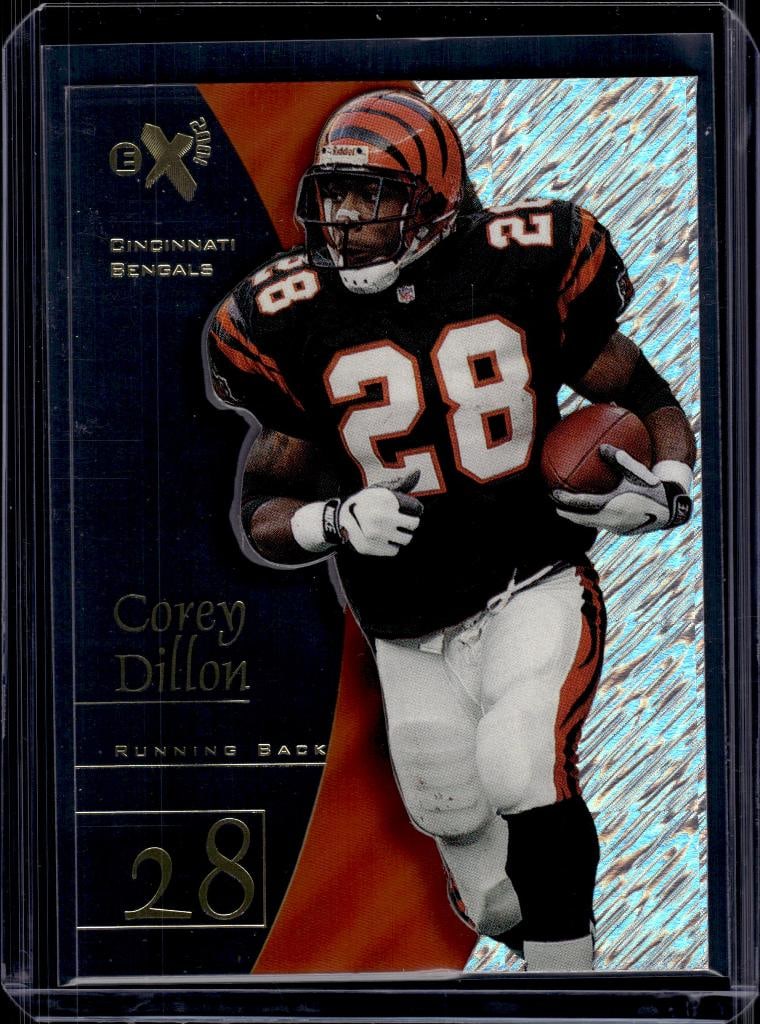 COREY DILLON 1998 FLEER EX-2001: NEAR MINT OR BETTER CONDITION