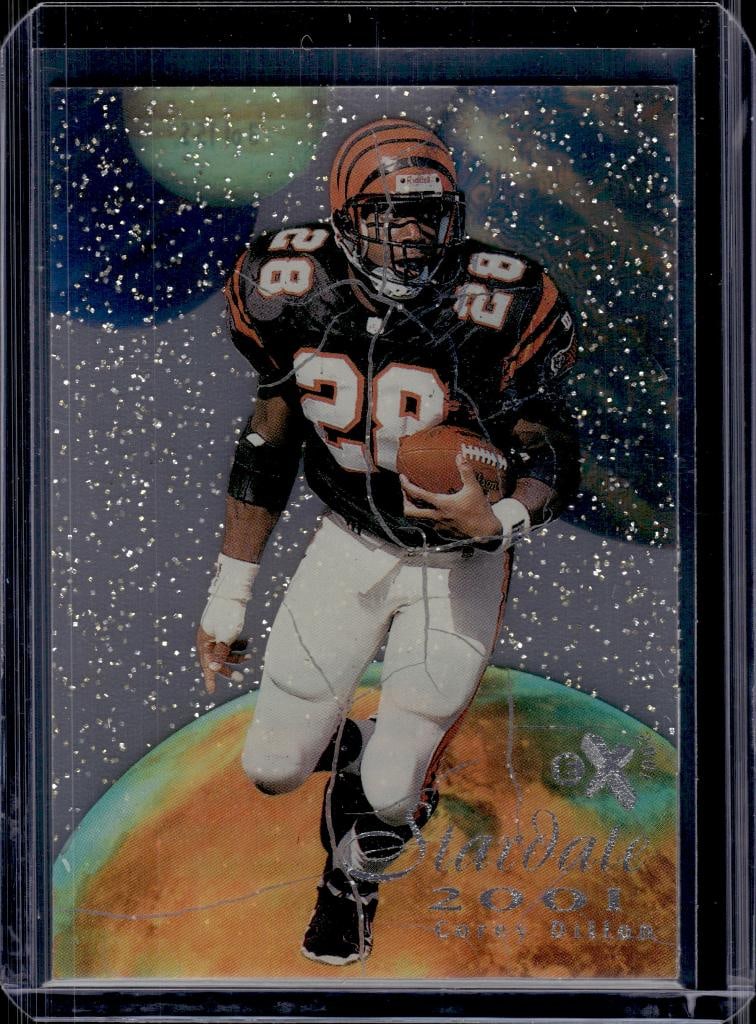 COREY DILLON 1998 FLEER EX-2001 STARDATE 2001 INSERT: NEAR MINT OR BETTER CONDITION