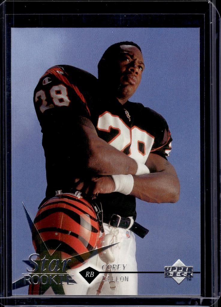 COREY DILLON 1997 UPPER DECK ROOKIE CARD (1 of 1)