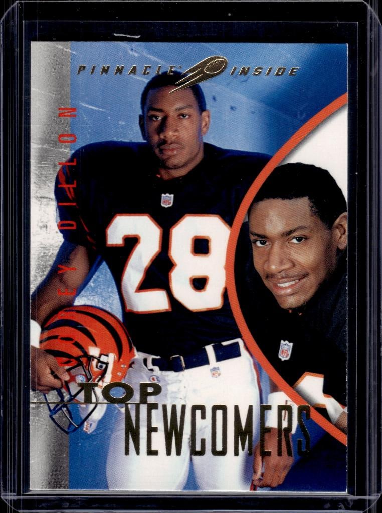 COREY DILLON 1997 PINNACLE INSIDE ROOKIE CARD: NEAR MINT OR BETTER CONDITION
