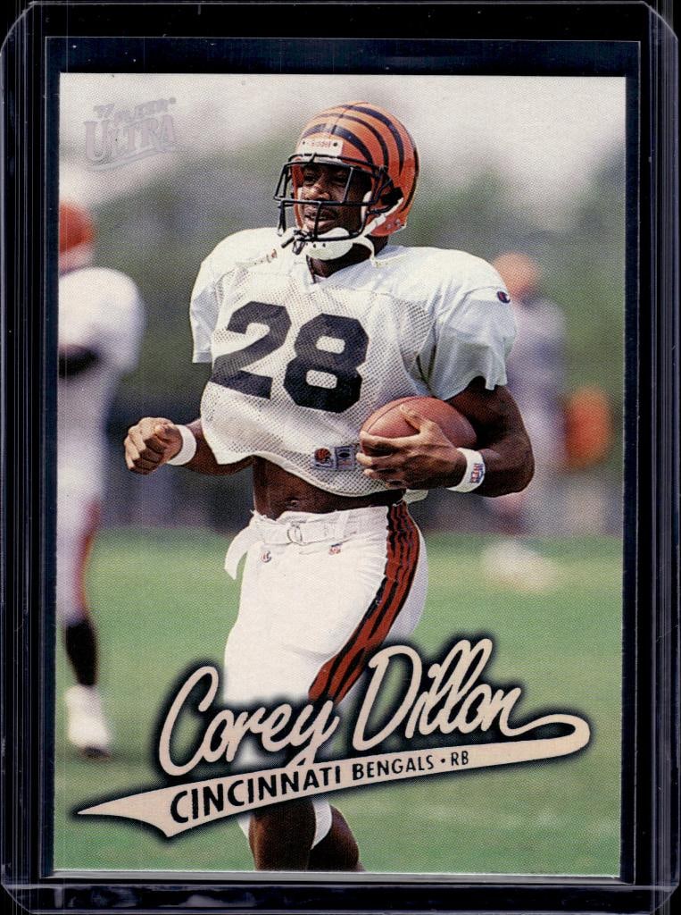 COREY DILLON 1997 FLEER ULTRA SERIES 2 ROOKIE CARD: NEAR MINT OR BETTER CONDITION