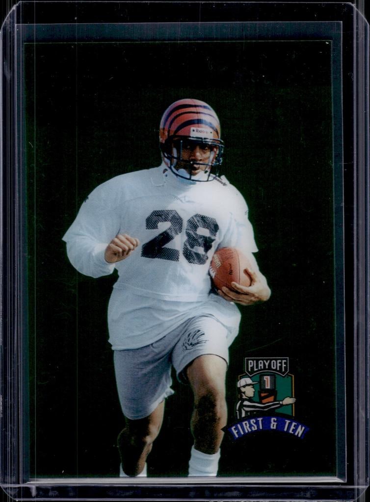 COREY DILLON 1997 PLAYOFF FIRST & TEN KICKOFF ROOKIE CARD: NEAR MINT OR BETTER CONDITION