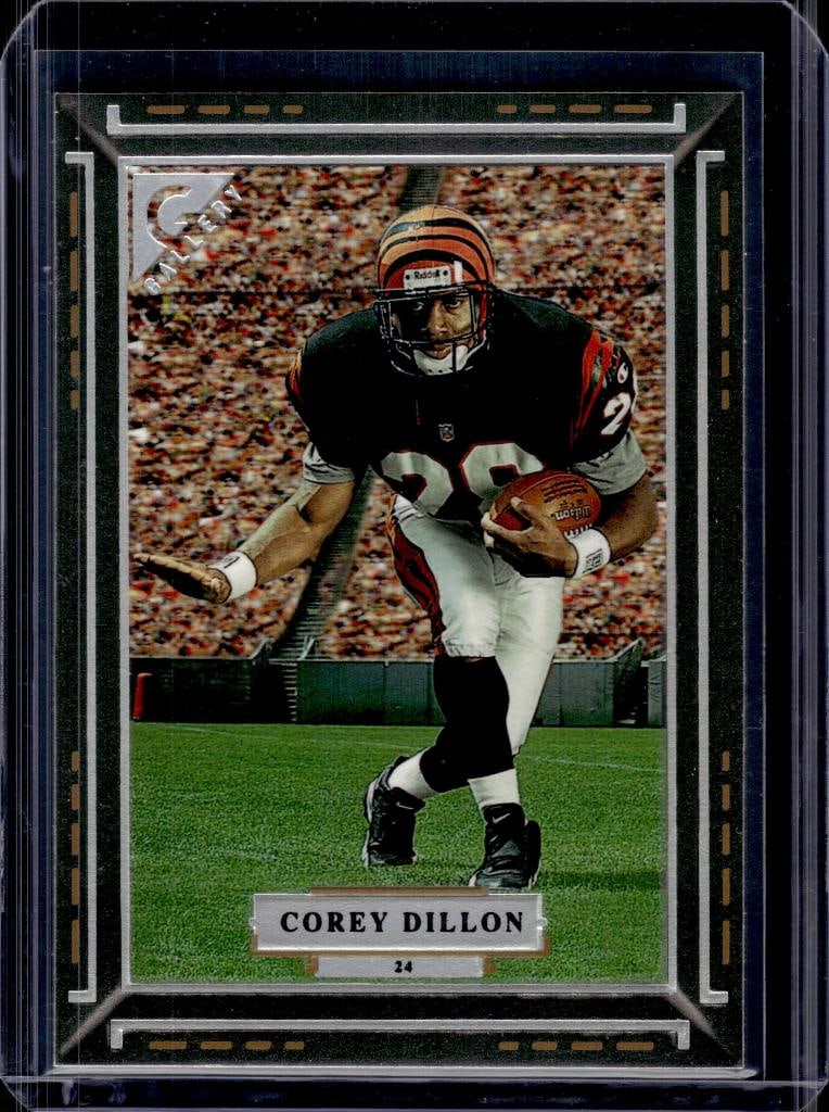 COREY DILLON 1997 TOPPS GALLERY ROOKIE CARD (1 of 1)