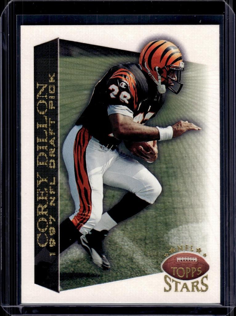 COREY DILLON 1997 TOPPS STARS ROOKIE CARD: NEAR MINT OR BETTER CONDITION