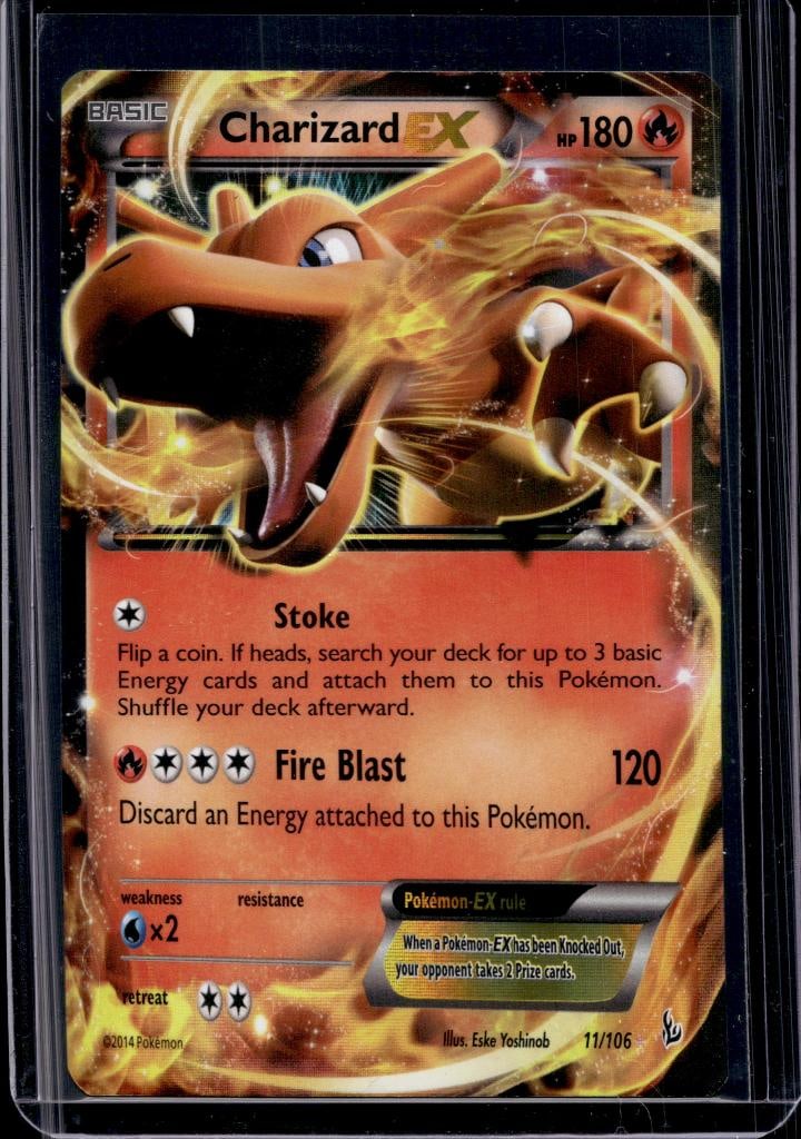 CHARIZARD EX 2014 POKEMON XY FLASHFIRE: NEAR MINT OR BETTER CONDITION