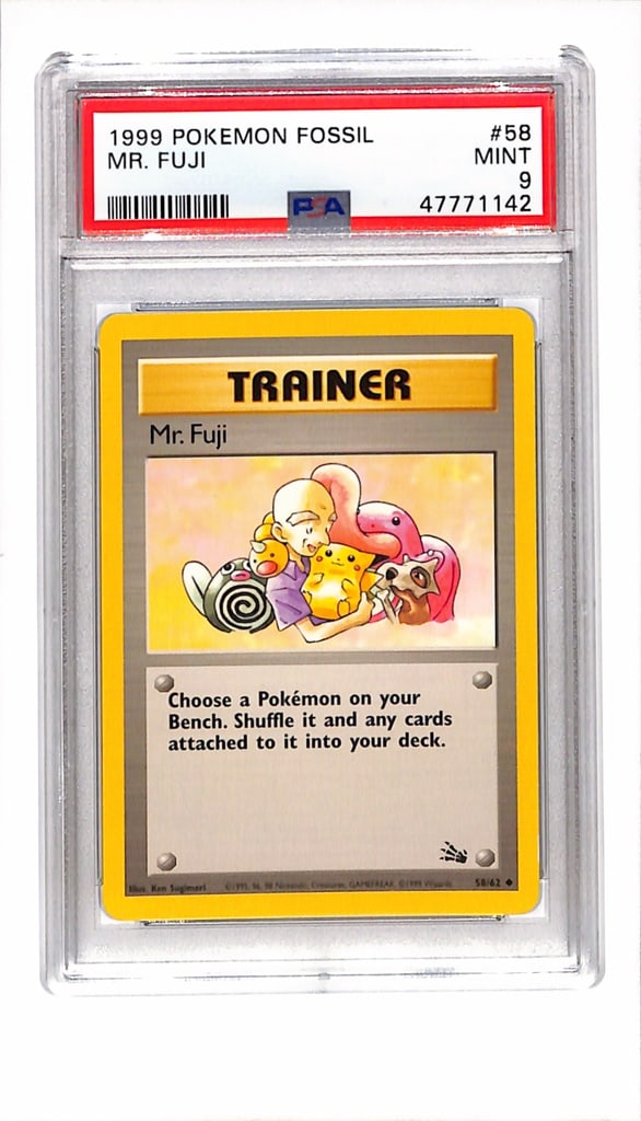 MR. FUJI 1999 POKEMON FOSSIL PSA GRADED (1 of 1)