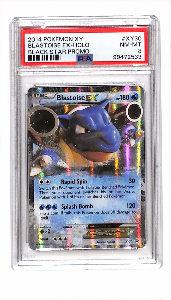 BLASTOISE EX 2014 POKEMON XY BLACK STAR PROMO HOLO PSA GRADED (1 of 1)