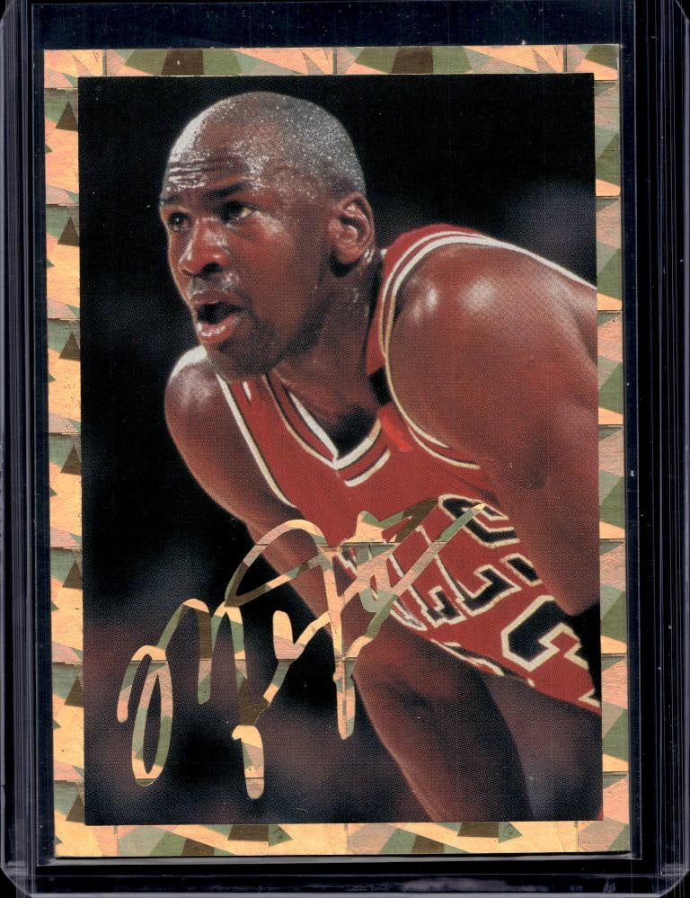 MICHAEL JORDAN 1992 GOLD FOIL PROMO: NEAR MINT OR BETTER CONDITION