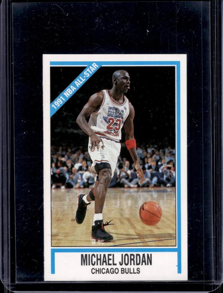 MICHAEL JORDAN 1991-92 PANINI ITALIAN STICKER: NEAR MINT OR BETTER CONDITION