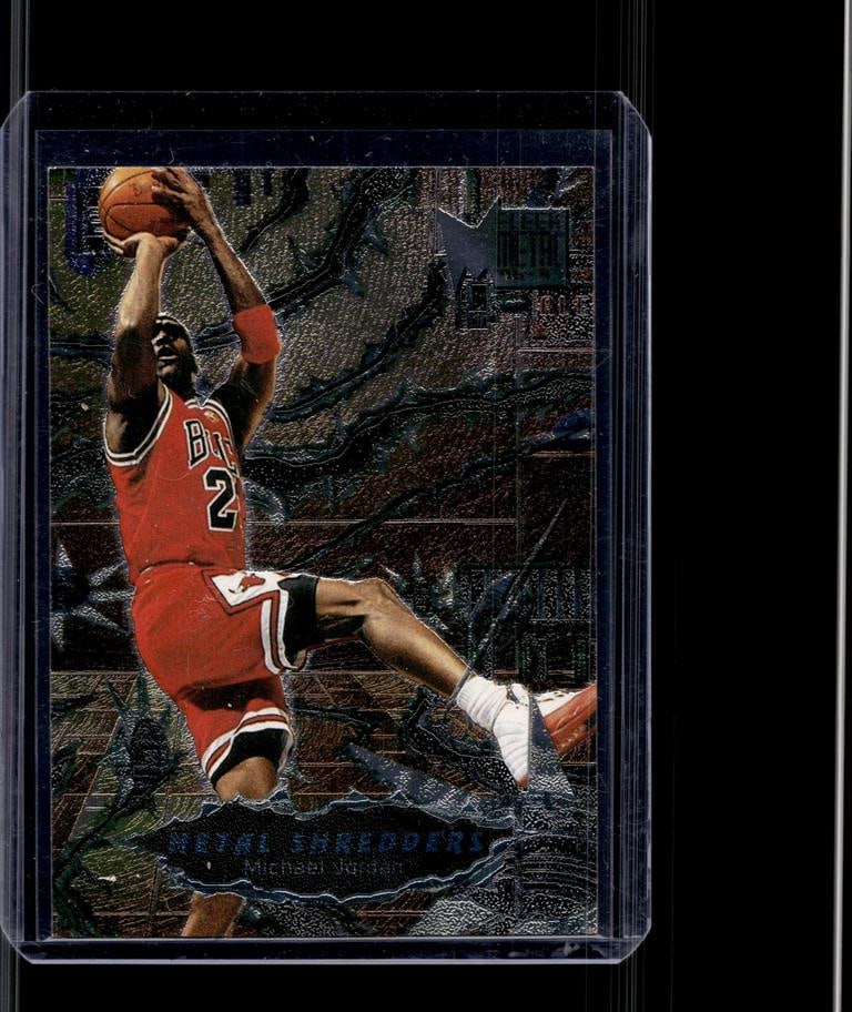 MICHAEL JORDAN 1996-97 FLEER METAL SHREDDERS: NEAR MINT OR BETTER CONDITION