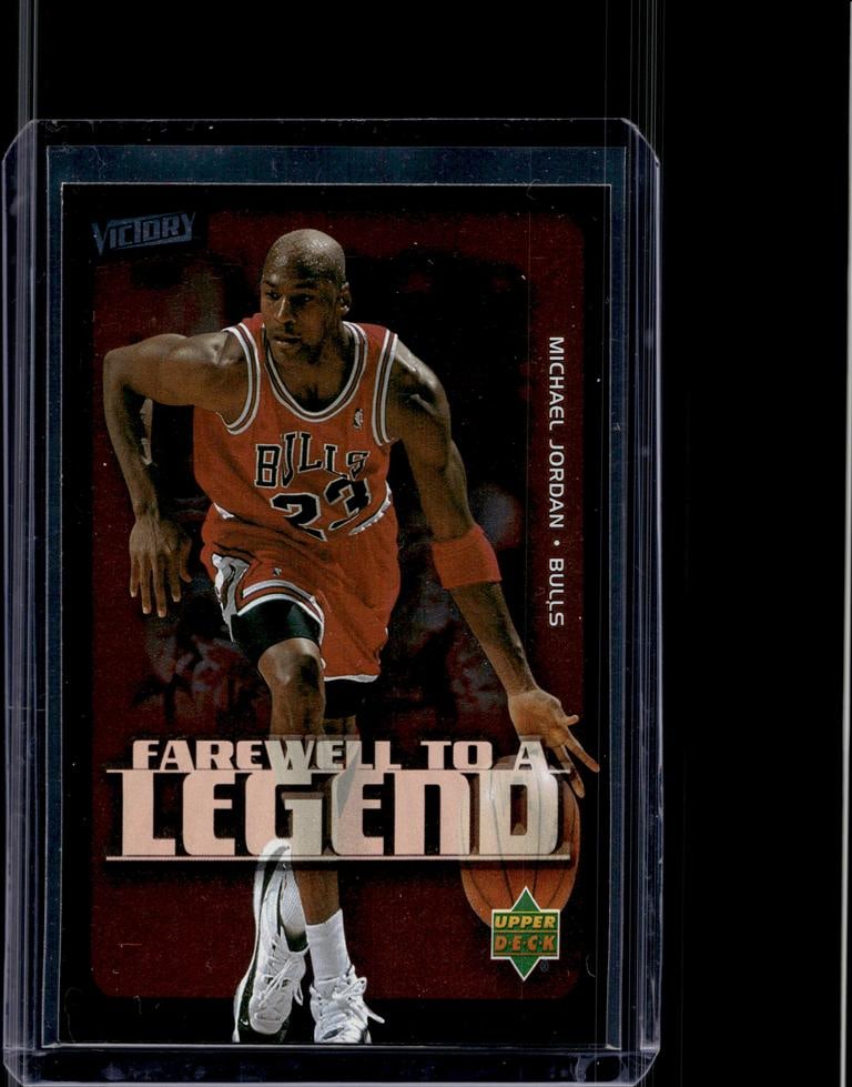 MICHAEL JORDAN 2003-04 UPPER DECK VICTORY FAREWELL TO A LEGEND (1 of 1)