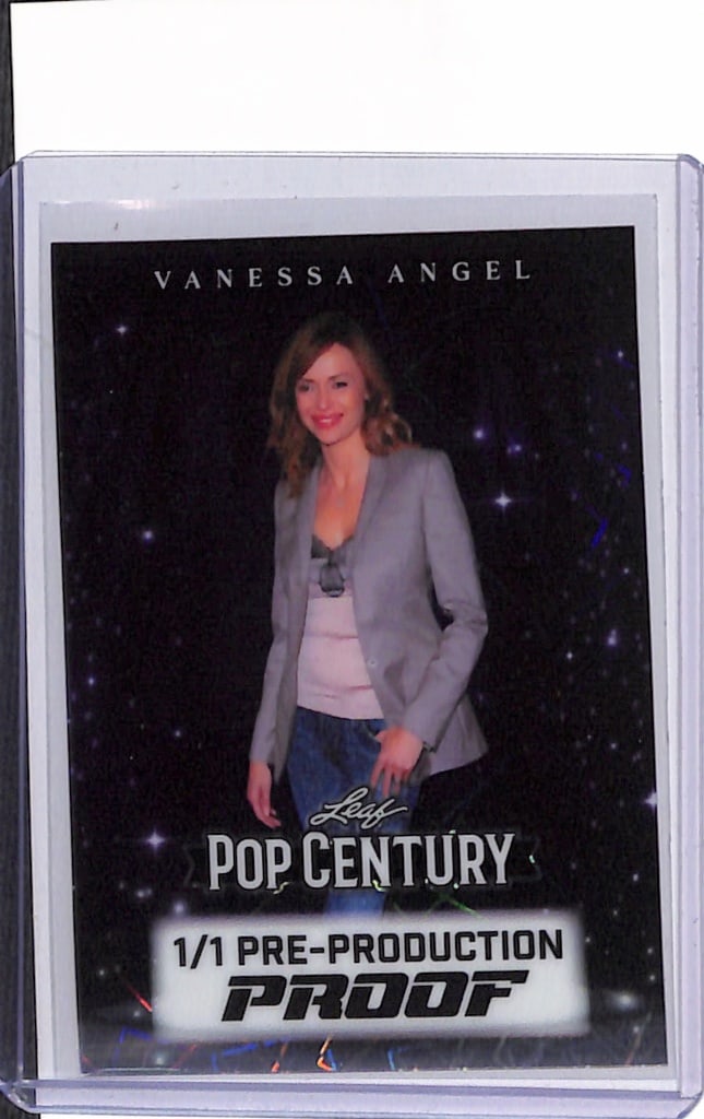 VANESSA ANGEL 2025 LEAF METAL POP CENTURY PROOF: 1/1. NEAR MINT OR BETTER CONDITION