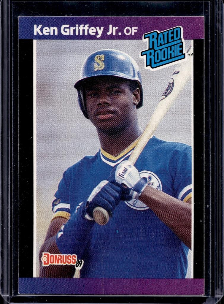 KEN GRIFFEY JR 1989 DONRUSS ROOKIE CARD: NEAR MINT OR BETTER CONDITION
