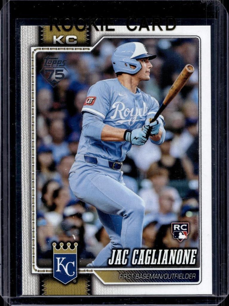 JAC CAGLIANONE 2026 TOPPS ROOKIE CARD: NEAR MINT OR BETTER CONDITION