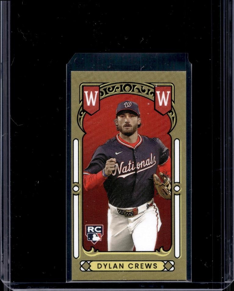 DYLAN CREWS 2025 TOPPS T205 T80 MINI ROOKIE CARD SP: NEAR MINT OR BETTER CONDITION