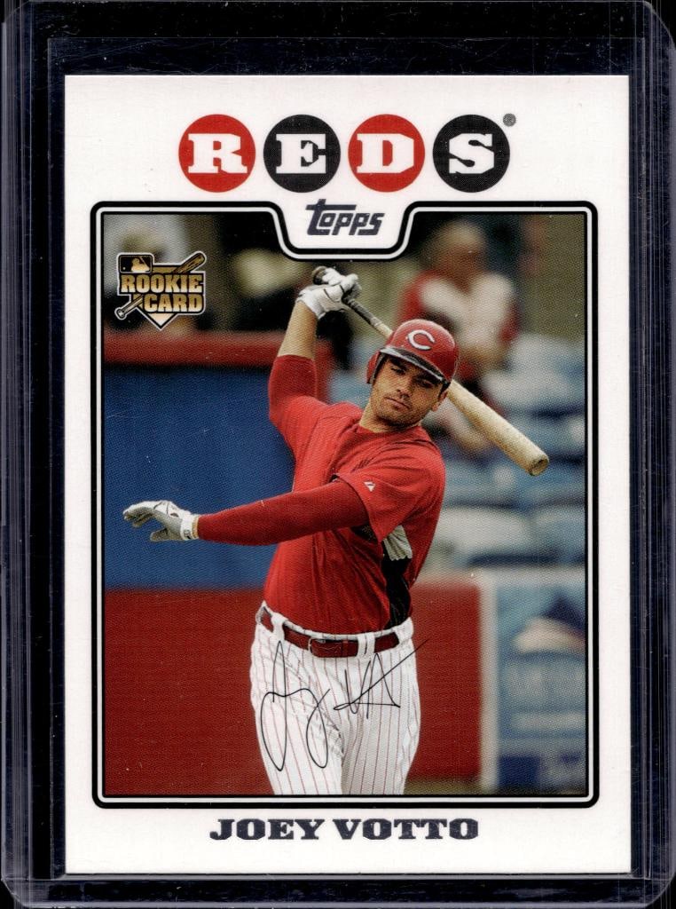 JOEY VOTTO 2008 TOPPS ROOKIE CARD: NEAR MINT OR BETTER CONDITION