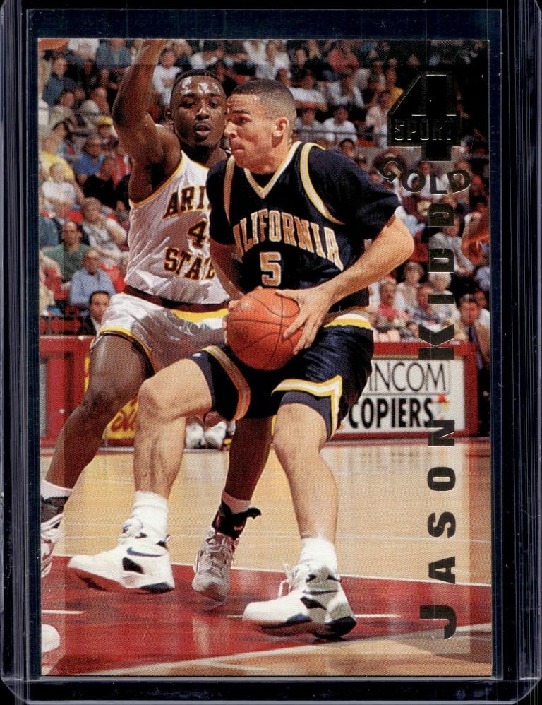 JASON KIDD 1994-95 CLASSIC 4 SPORT GOLD ROOKIE CARD: NEAR MINT OR BETTER CONDITION