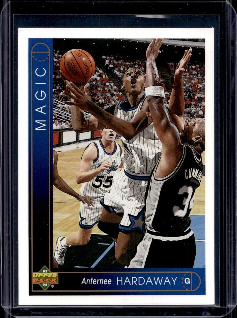 ANFERNEE HARDAWAY 1993-94 UPPER DECK ROOKIE CARD: NEAR MINT OR BETTER CONDITION