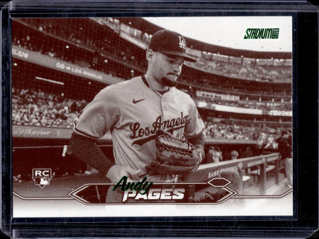 ANDY PAGES 2024 STADIUM CLUB SEPIA ROOKIE CARD: NEAR MINT OR BETTER CONDITION