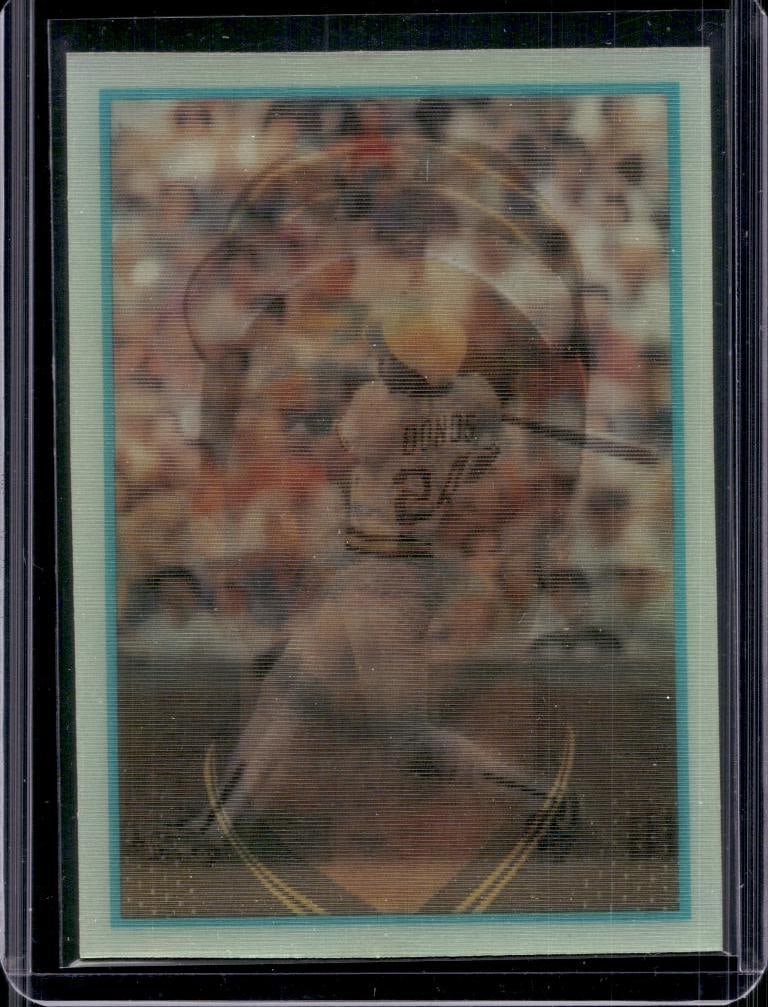 BARRY BONDS 1987 SPORTFLICS ROOKIE CARD: NEAR MINT OR BETTER CONDITION