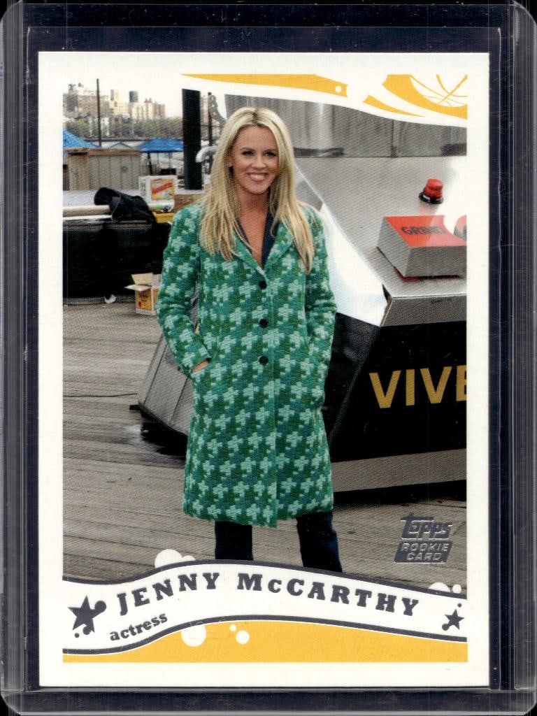 JENNY MCCARTHY 2005-06 TOPPS ROOKIE CARD: NEAR MINT OR BETTER CONDITION