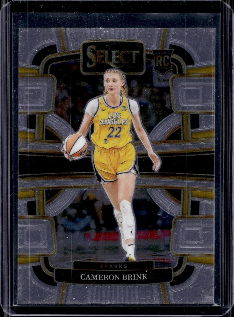 CAMERON BRINK 2024 PANINI SELECT WNBA ROOKIE CARD: NEAR MINT OR BETTER CONDITION