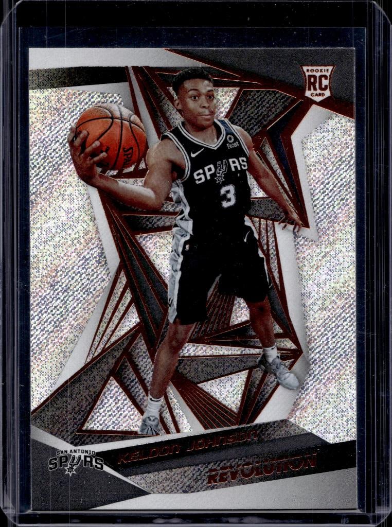 KELDON JOHNSON 2019-20 PANINI REVOLUTION ROOKIE CARD: NEAR MINT OR BETTER CONDITION