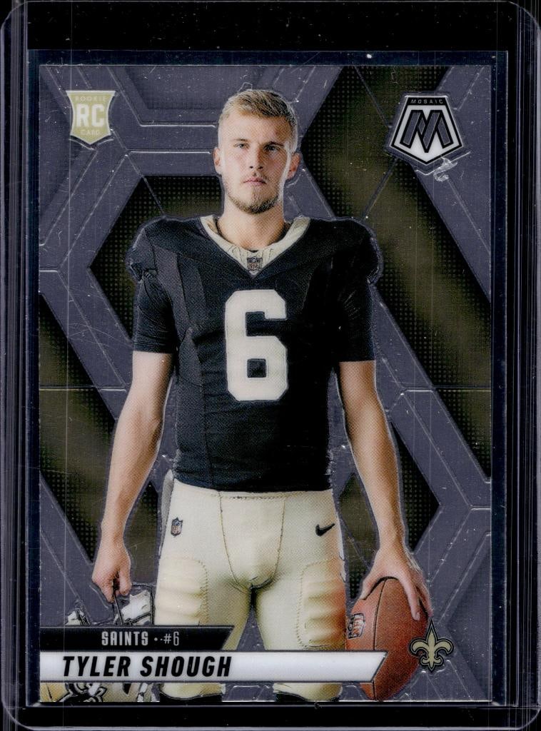 TYLER SHOUGH 2025 PANINI MOSAIC ROOKIE CARD: NEAR MINT OR BETTER CONDITION