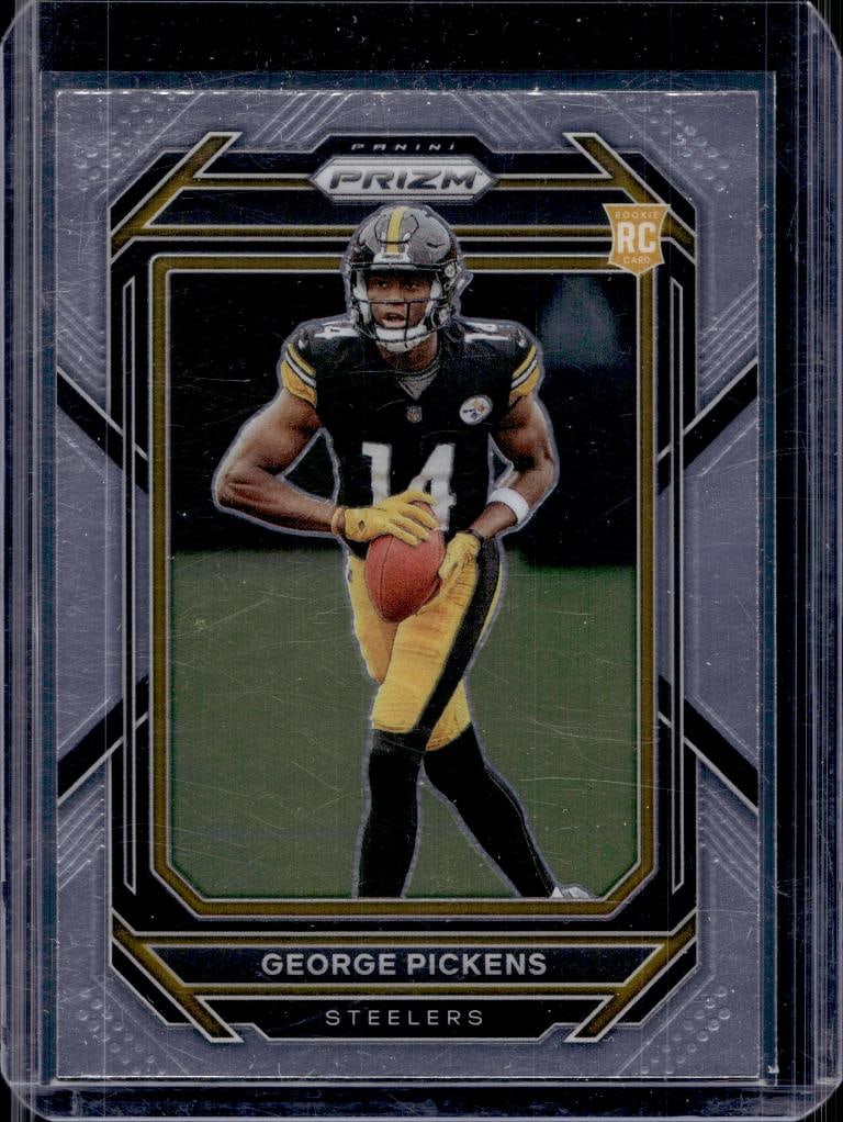 GEORGE PICKENS 2022 PANINI PRIZM ROOKIE CARD: NEAR MINT OR BETTER CONDITION