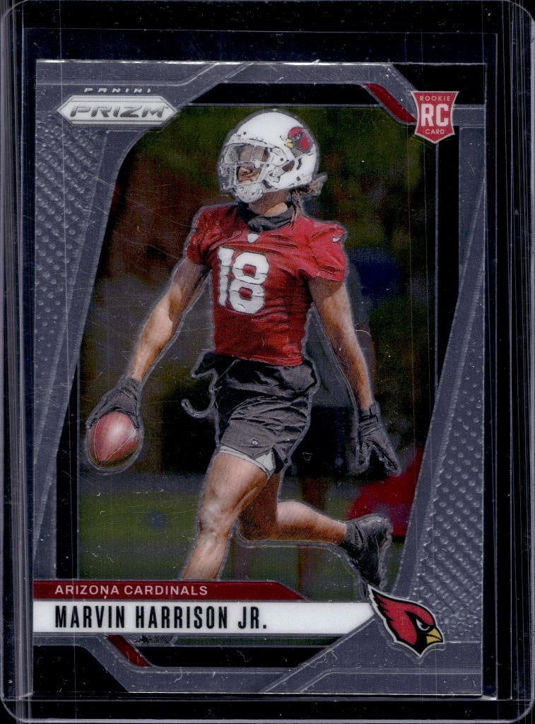 MARVIN HARRISON JR 2024 PANINI PRIZM ROOKIE CARD: NEAR MINT OR BETTER CONDITION