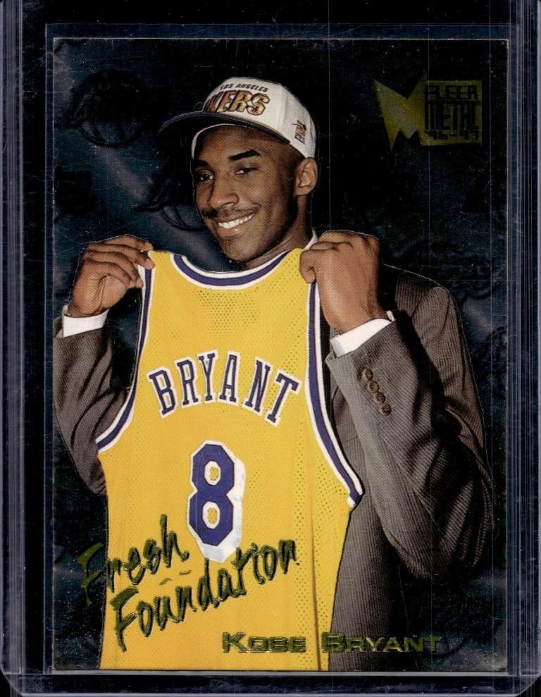 KOBE BRYANT 1996-97 FLEER METAL ROOKIE CARD: NEAR MINT OR BETTER CONDITION