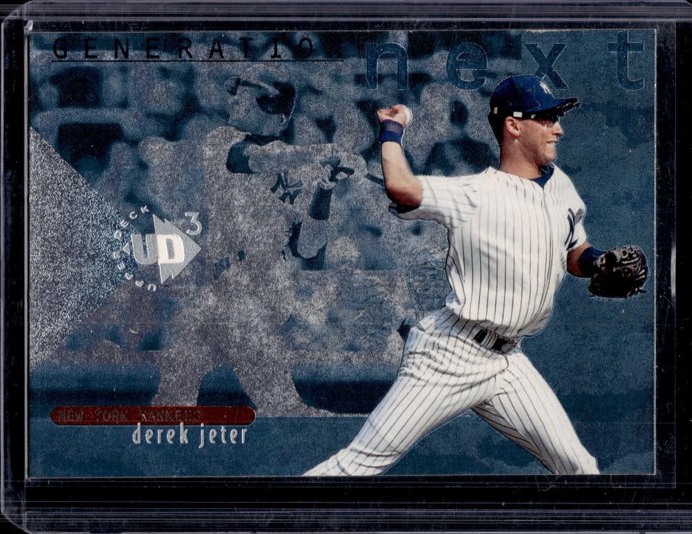 DEREK JETER 1997 UPPER DECK UD3 GENERATION NEXT INSERT: NEAR MINT OR BETTER CONDITION