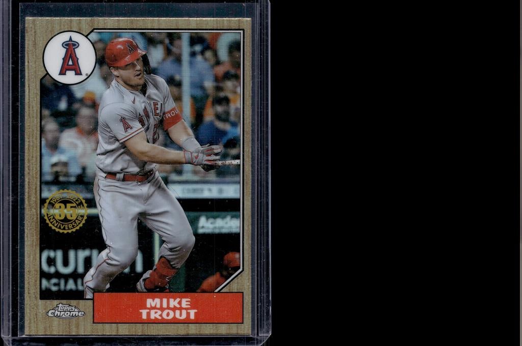 MIKE TROUT 2022 TOPPS CHROME 19897 RETRO REFRACTOR: NEAR MINT OR BETTER CONDITION