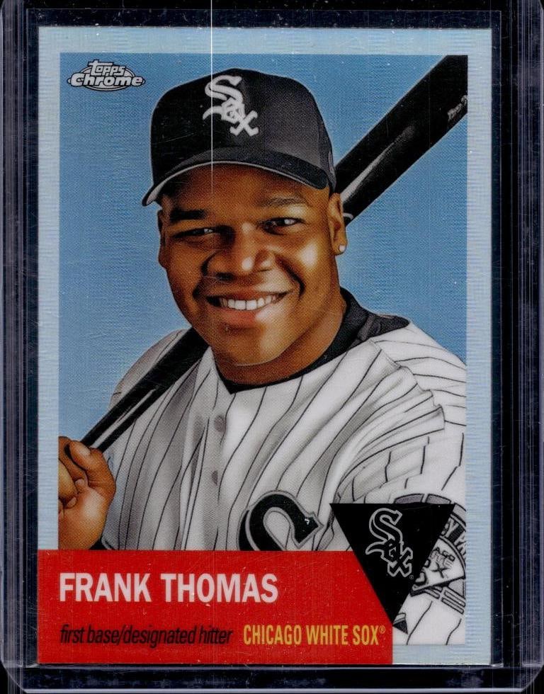 FRANK THOMAS 2022 TOPPS CHROME PLATINUM REFRACTOR: NEAR MINT OR BETTER CONDITION