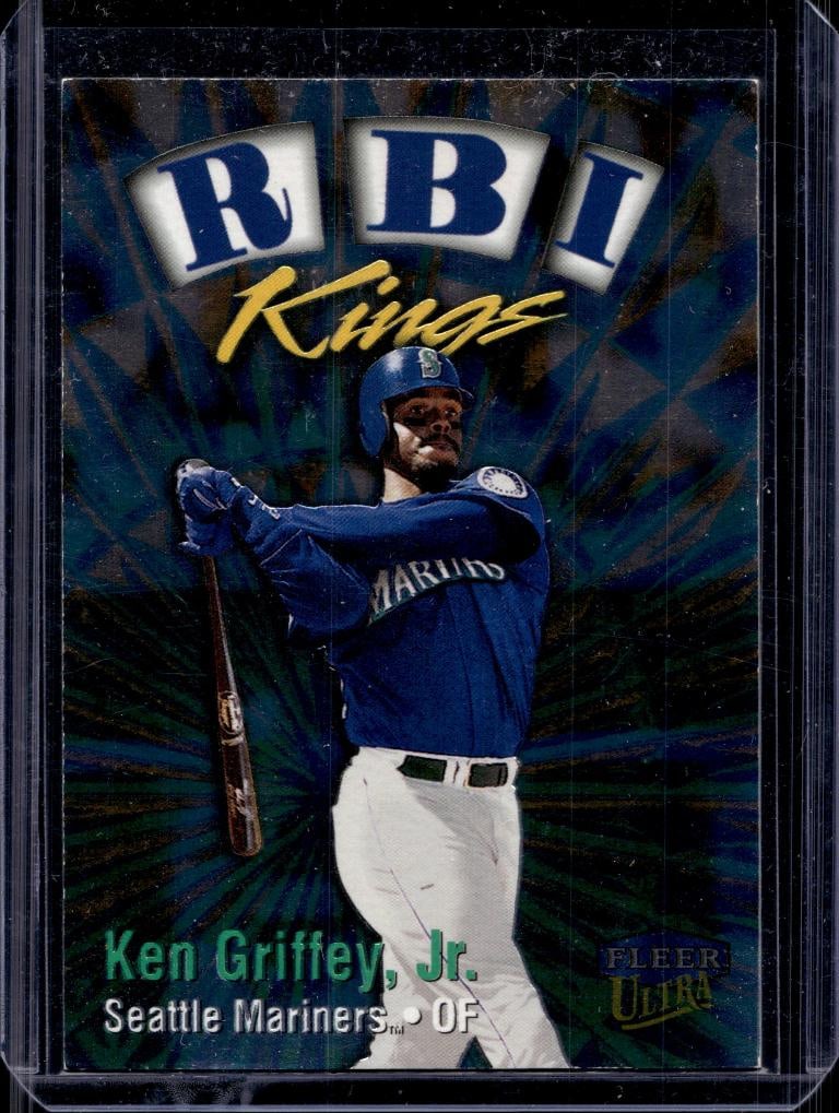 KEN GRIFFEY JR 1999 FLEER ULTRA RBI KINGS INSERT: NEAR MINT OR BETTER CONDITION