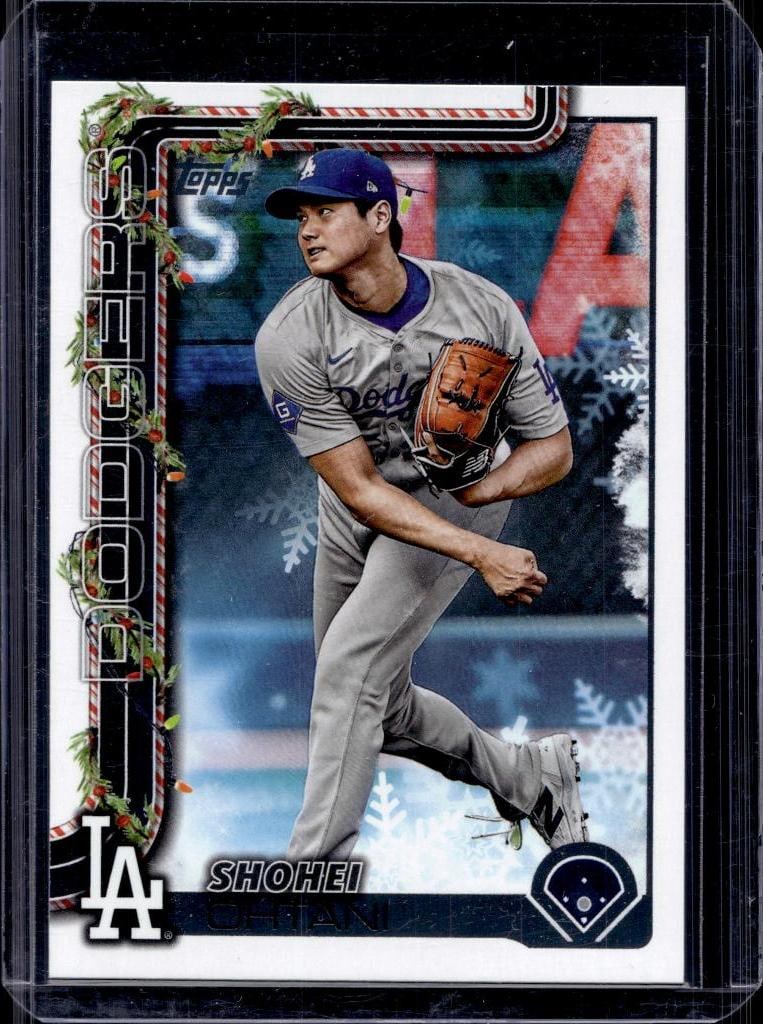 SHOHEI OHTANI 2025 TOPPS HOLIDAY: NEAR MINT OR BETTER CONDITION