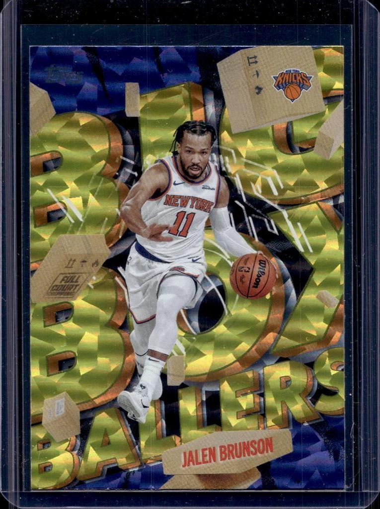 JALEN BRUNSON 2025-26 TOPPS BIG BOX BALLERS INSERT: NEAR MINT OR BETTER CONDITION