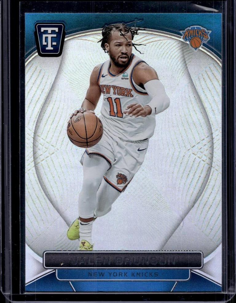 JALEN BRUNSON 2024-25 PANINI TOTALLY CERTIFIED MIRROR SILVER: NEAR MINT OR BETTER CONDITION
