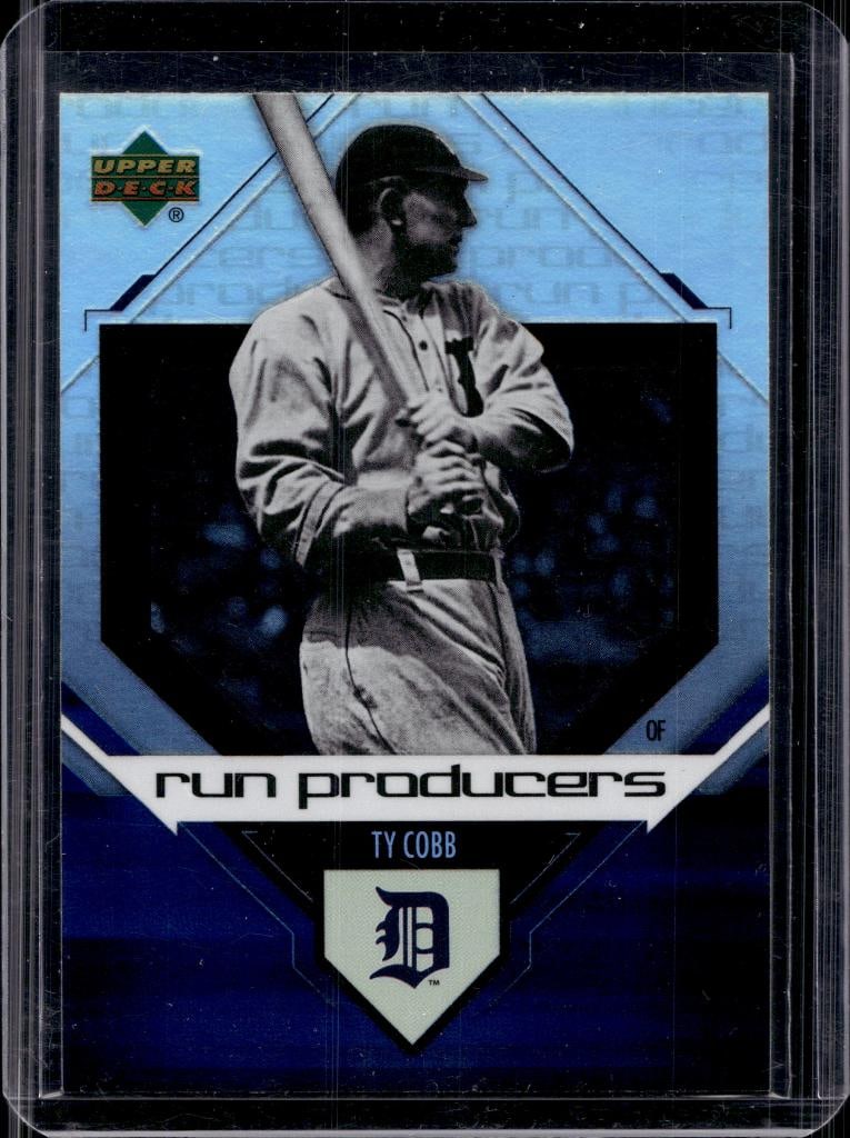 TY COBB 2006 UPPER DECK RUN PRODUCERS INSERT (1 of 1)