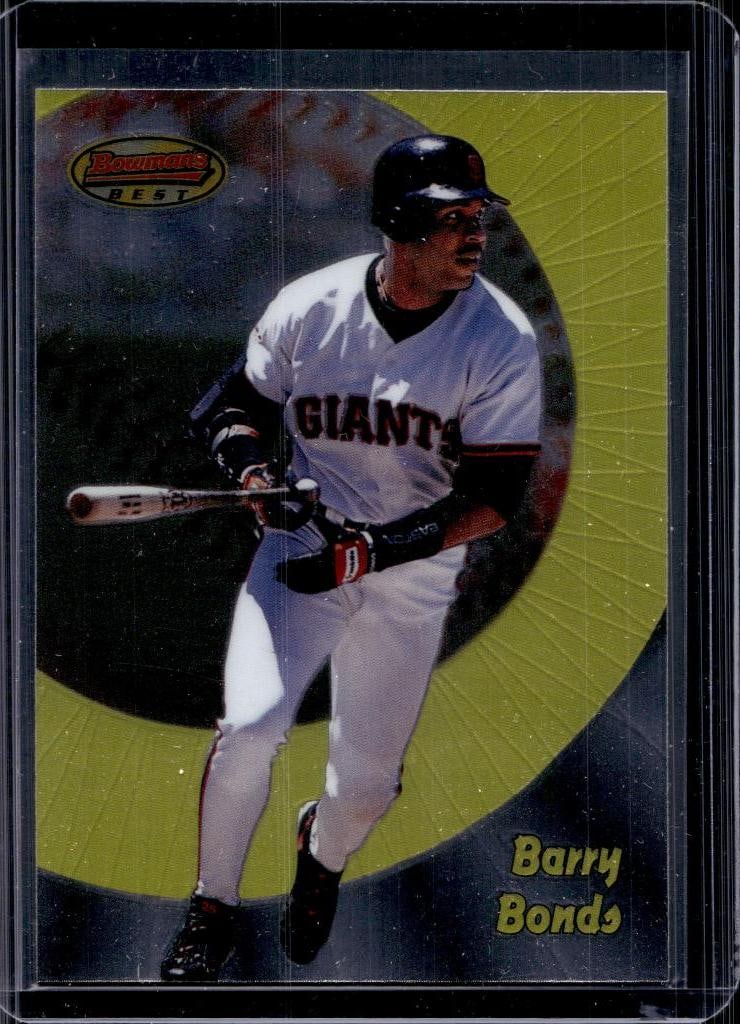 BARRY BONDS 1998 BOWMANS BEST: NEAR MINT OR BETTER CONDITION