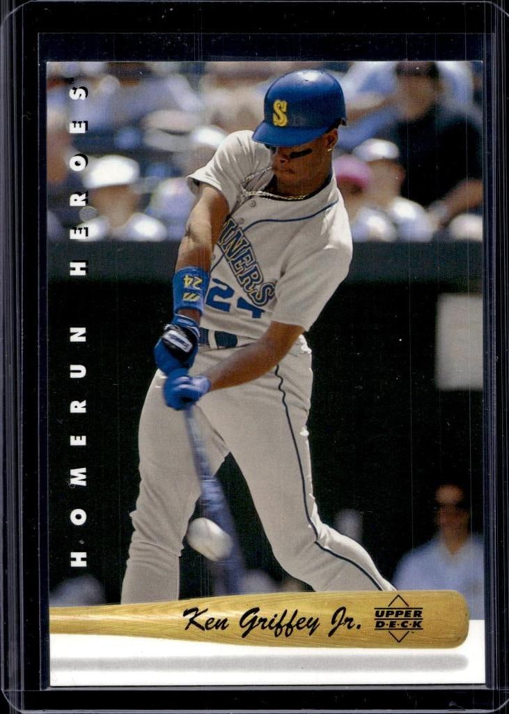 KEN GRIFFEY JR 1992 UPPER DECK HOMERUN HEROES INSERT: NEAR MINT OR BETTER CONDITION
