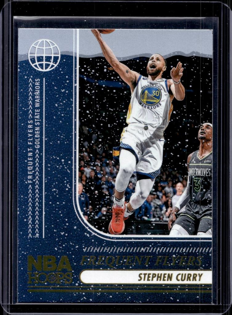 STEPHEN CURRY 2024-25 HOOPS WINTER FREQUENT FLYERS INSERT: NEAR MINT OR BETTER CONDITION