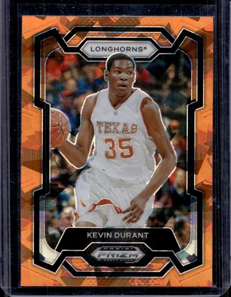 KEVIN DURANT 2024 PANINI PRIZM DRAFT ORANGE ICE PRIZM COLOR MATCH: NEAR MINT OR BETTER CONDITION