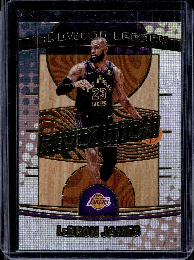 LEBRON JAMES 2024-25 PANINI REVOLUTION HARDWOOD LEGACY INSERT: NEAR MINT OR BETTER CONDITION