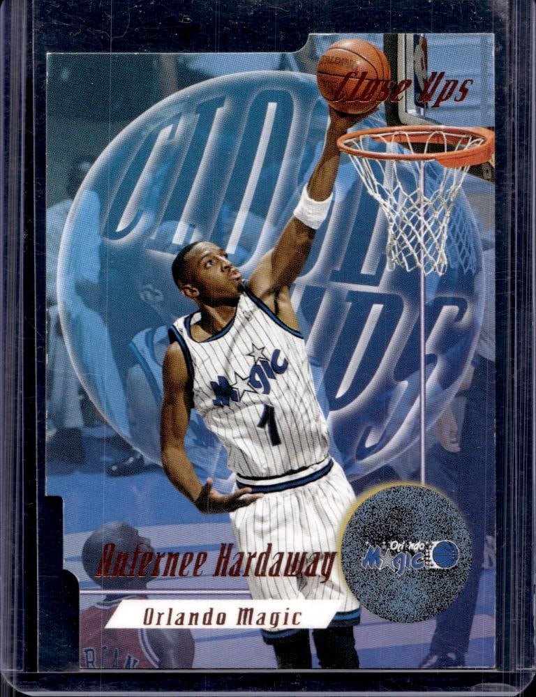 ANFERNEE HARDAWAY 1996-97 SKYBOX PREMIUMS CLOSEUPS INSERT: NEAR MINT OR BETTER CONDITION