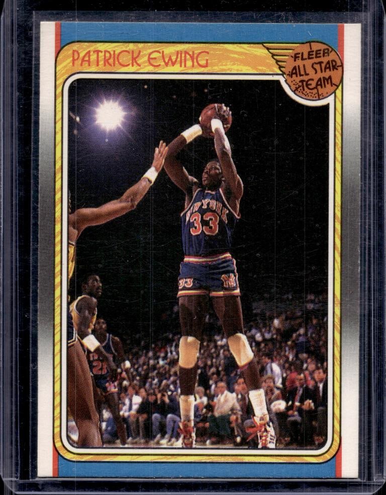 PATRICK EWING 1988-89 FLEER ALL-STARS (1 of 1)